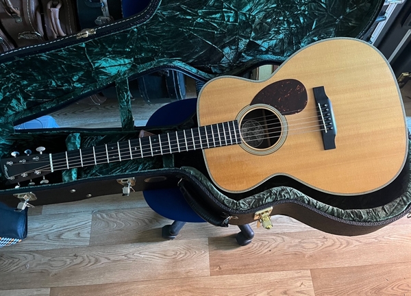 pre owned Collings OM2H acoustic guitar for sale, 2008