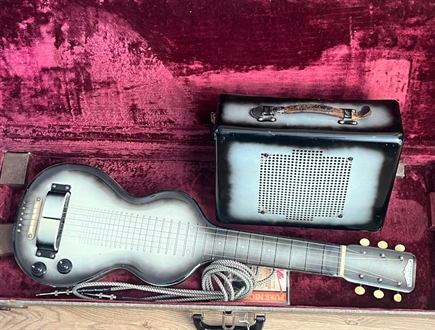 1940's Rickenbacker Electro steel guitar and amp, excellent condition