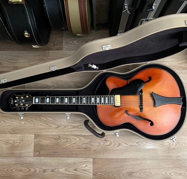 Pre owned Hofner New President vintage jazz guitar for sale